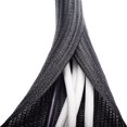 thumbnail image 2 of Computer Cable Sleeving 3 Meter Φ12-20mm Flexible Adjustable, Cable Tidy Pet Braided Slotted Storage Cable Management, Cable Cover Protection for Automotive/TV/Computer Cables, 2 of 5