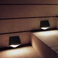 thumbnail image 4 of Mainstays Solar Powered Black LED Step Light, 3 Lumens, 4 of 7