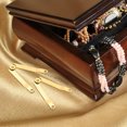 thumbnail image 4 of KAKOWELY lid support hinge 6pcs Lid Support Hinges Antique Hinges Box Cabinet Support Hinges Universal Parts Sturdy Lid Stay Hinges Chest Hinges Lid Support Hinges Stay Hinges, 4 of 5