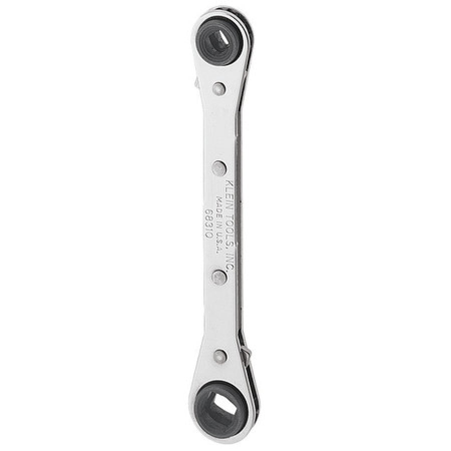 Klein Tools 68310 Ratcheting Refrigeration Wrench, 5-1/2-Inch