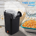 thumbnail image 3 of Popcorn Machine Automatic Popcorn Electromechanical Small Popcorn Machine Home Kitchen Mini Popcorn Machine US Plug, 3 of 6