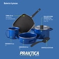 thumbnail image 5 of Batería Cinsa Praktica Azul 6 Piezas, 5 of 5