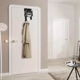 thumbnail image 6 of Artistic Metal Cats Hook for Jackets Bags Coats Rustproof Over The Door Mount Storage Solution For Small Space, 6 of 7