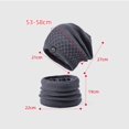 thumbnail image 3 of TRUBKH Beanies Skully Cap for Men Beanies Hats Men Winter Hat Summer Beanie Summer Beanie for Men Camo Beanie Black One Size, 3 of 4