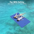 thumbnail image 6 of WARMOUNTS Floating Water Pad for 3 Person, 8 x 4 FT Tear-Resistant 3-Layer XPE Foam Floating Mat Recreation & Relaxing for Lake Pool River Ocean Boats Outdoor Water Activities, 6 of 8