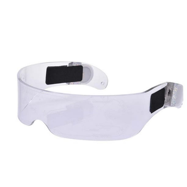 Monstrate 2 piezas de gafas brillantes para banquetes de fiesta de Navidad, gafas Unisex con pilas coloridas iluminadas, gafas para Bar, Pub, Kits de decoración para fiestas Control único
