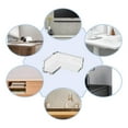 thumbnail image 6 of 6-Pack Baby Table Corner Guards - Soft Cushion Protectors for Furniture Edges and Child Safety at Home - Clear, 6 of 7