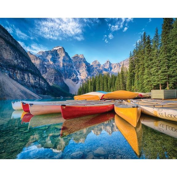 Springbok 1000 Piece Calm Canoes Jigsaw Puzzle for Adults