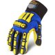 thumbnail image 1 of Guantes de trabajo unisex para adultos Ironclad KONG AISLADOS IMPERMEABLES Azul/Amarillo Paquete grande de 1 EE. UU., 1 of 1
