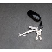 حامل مفاتيح KeySmart Mini Keychain - منظم مفاتيح مدمج لسلسلة المفاتيح، سلاسل مفاتيح EDC مدمجة خالية من الفوضى، حلقة مفاتيح لسلاسل مفاتيح سلاسل السيارات - Flex
