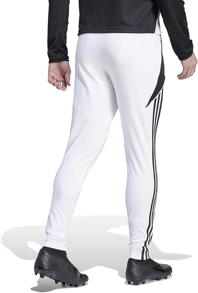 Adidas Men's Tiro 24 Soccer Tracksuit Pants, White/Black