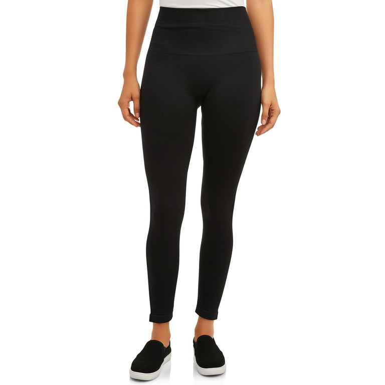 Time and Tru Women's High Waist Shaping Leggings 