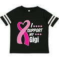 thumbnail image 3 of Inktastic Breast Cancer Awareness I Support My Gigi with Pink Ribbon Boys or Girls Toddler T-Shirt, 3 of 5