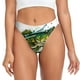 thumbnail image 1 of Balery Big bass fish Tangas de Algodón para Mujer con Estampado – Ropa Interior Sexy, Transpirable, G-string-3X-Large, 1 of 6