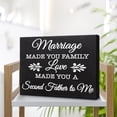 thumbnail image 4 of JennyGems Gifts for Father in Law, Father in Law Gift Ideas, Father in Law Gift Sign Decor Plaque, 8x6 Inch Wood Sign, Wedding Gift for Father in Law (Father in Law Gift), 4 of 10
