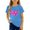 Blue, variant on Toddler Girls Short Sleeve Shirts Summer Tops Fashion Casual Graphic Print Tee Shir Size 3-4T ,Beige