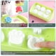thumbnail image 3 of Molde para helado, molde para paletas, molde para paletas de silicona, mini molde para helado, hacer 6 paletas, paletas de silicona, molde para helado reutilizable para bricolaje, verde JM, 3 of 5