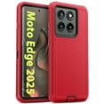 thumbnail image 1 of Funda para teléfono Jelanry Moto Edge 2025 de 6.7 pulgadas, doble capa, roja, 1 of 8