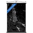 thumbnail image 3 of Michael Jordan - Black and White Wall Poster with Magnetic Frame, 3 of 6