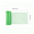 thumbnail image 3 of Plastic Mesh 15.7'' x 11'' 1 Roll - Green Chicken Wire Fencing for Poultry, Gardening Barrier, Balcony Guard for Cats and Dogs, Floral Craft Mesh, Flexible and Easy to Cut, 3 of 5