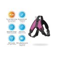 thumbnail image 3 of Pechera Mascretta deportiva o paseo, arnés de nylon para perro rosa Mediana Mascretta ARNORAZLG, 3 of 5