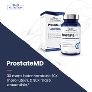 1MD Nutrition ProstateMD Saw Palmetto Prostate Support Supplement - Support for Urinary Tract and Frequent Bathroom Urges | 60 Day Supply (2-Pack)