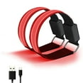 thumbnail image 1 of Bracelet LED Bande Réfléchissante Brassards Réglables pour Jogging, Course et Cyclisme, Rechargeable par USB, 3 Modes d'Éclairage, 1 of 7