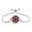 1, variant on YIEMEEN Stainless Steel Wristchain Adjustable Air Freshener Perfume Oil Diffuser Bangle