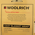 thumbnail image 3 of Woolrich Women's Textured Luxe Soft Warm Cozy Blanket Shawl Wrap Cape (Daphine Plaid, One Size Fits All), 3 of 4