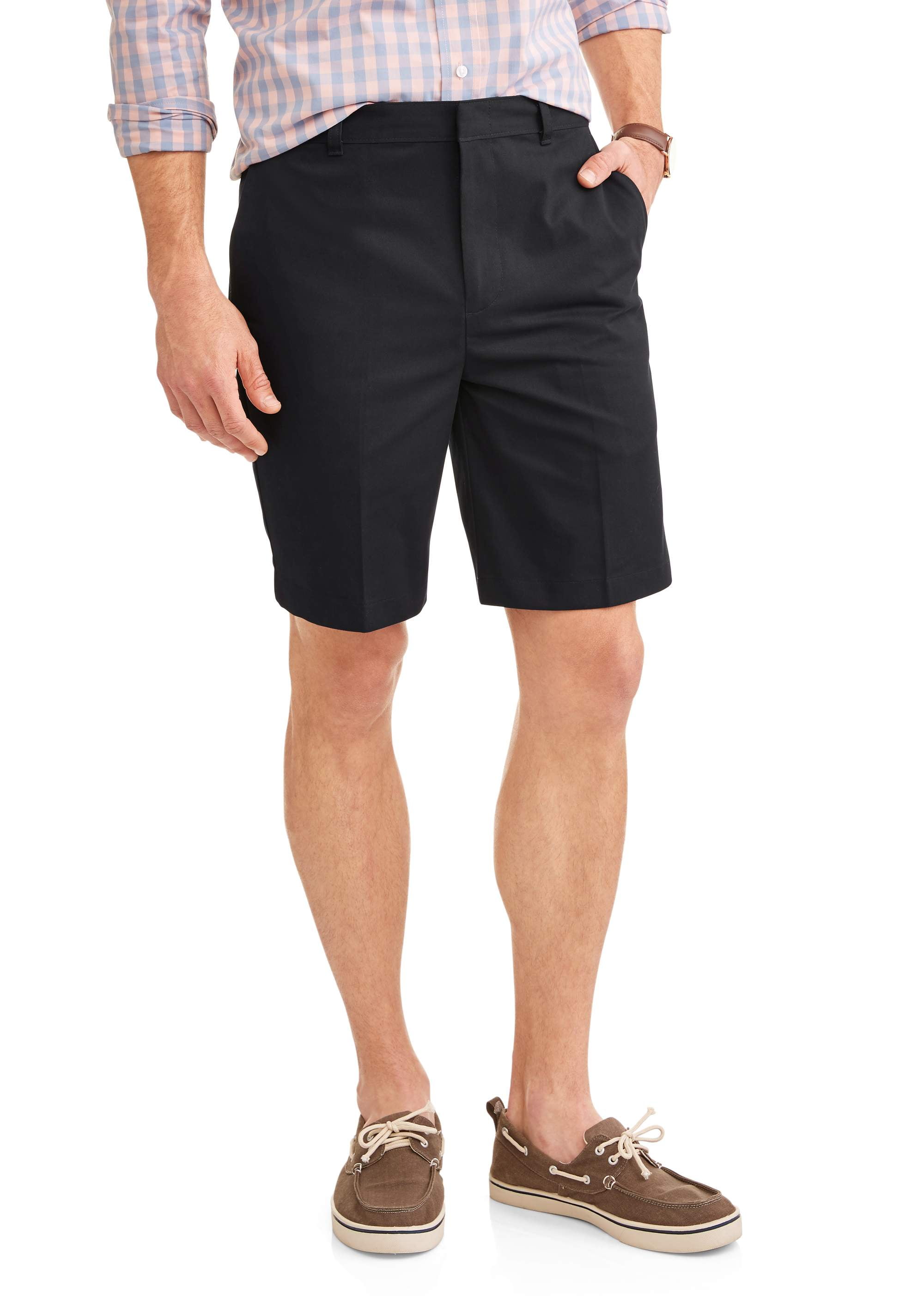 Men's 9.5" Twill Flat Front Shorts