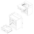 thumbnail image 4 of South Shore Harma, Farmhouse End table, Weathered Oak, 4 of 13