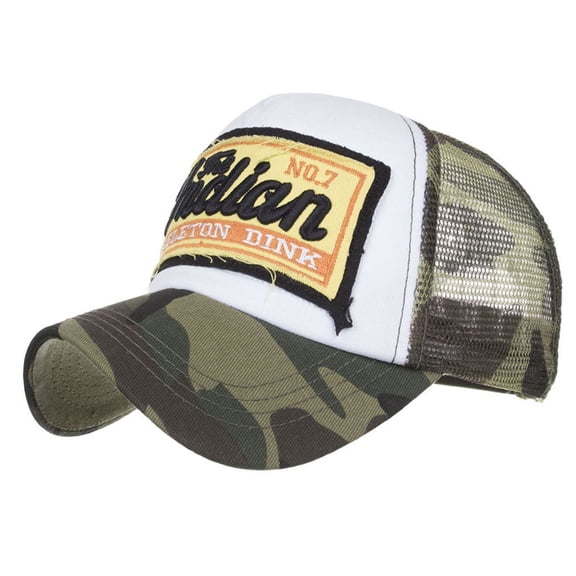 ZQUUVOU Embroidered Mesh Baseball Cap for Unisex Breathable Snapback Hat Unisex Adjustable Sun Protection Olive Green