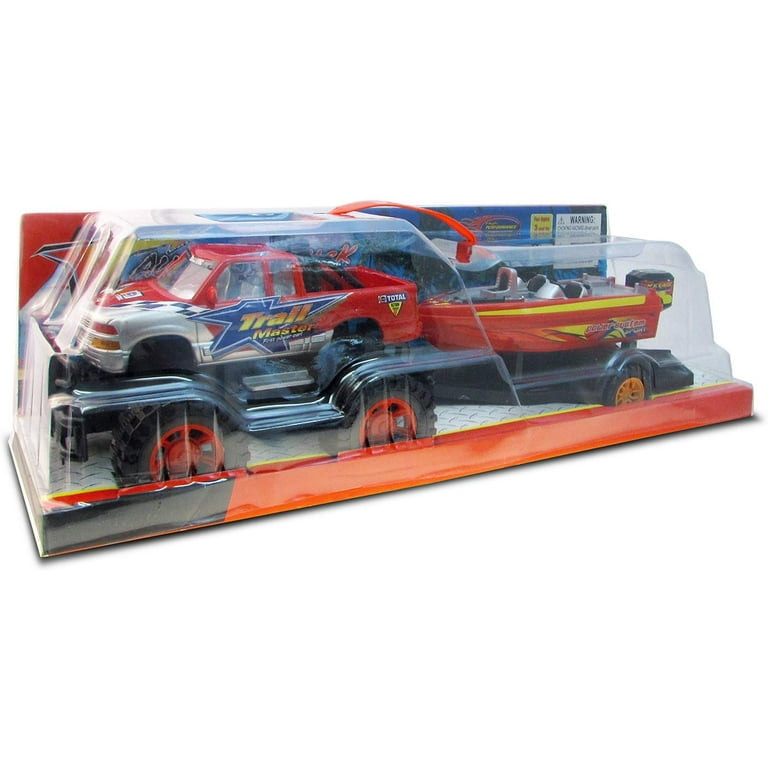 Hot wheels boat and trailer sale