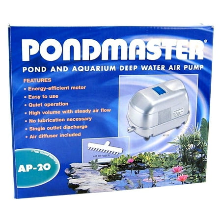 Pondmaster Pond and Aquarium Deep Water Air Pump - AP-20