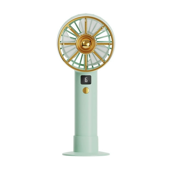 Needhep Electric Oscillating Pedestal Fan,Little Fan for Desk, Powerful Portable Fan, Room Fans for Bedroom, Kids Portable Fan (Green)