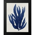 thumbnail image 2 of Miller, Melonie 12x14 Black Modern Framed Museum Art Print Titled - Sea Life - Indigo III, 2 of 5