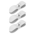 thumbnail image 1 of 3 uds Cable organizador Clip adhesivo Cable almacenamiento envoltura enrollador (blanco) Hugtrwg Nuevos Originales, 1 of 8