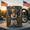 Black, variant on Custom Name Veteran Ceramic Coffee Mug, Service Branch Gift for Proudly Served Military