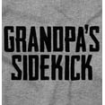 thumbnail image 2 of Grandpa Sidekick Cute Funny Grandkids Romper Boys or Girls Infant Baby Brisco Brands 12M, 2 of 6