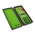 thumbnail image 1 of ziyahi Mini Golf Club Pen Set with 3 Putters Flag Desktop Sports Game Course Putting Green Balls Ballpoint Entertainment, 1 of 5