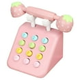 thumbnail image 1 of Rotary Phone Toy Retro Style Hand-eye Coordination Wear Resistant Single Line Emergency Desk Phone for Kids, 1 of 11