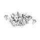 thumbnail image 1 of Tornillos Phillips de cabeza redonda de acero inoxidable 304 M6x10mm, longitud total de 14mm, 20 piezas, 1 of 2