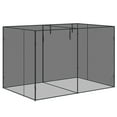 thumbnail image 1 of Outsunny 10 x 6.5ft Crop Cage, Double Doors Plant Protection Tent Black, 1 of 10