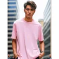 thumbnail image 3 of Playera Hombre Oversize Manga Corta Camiseta De Color Sólido, 3 of 5