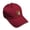 Burgundy, variant on Soft Baseball Hat Embroidered Dad Hat Italia Flag Men & Ladies Baseball Cap Cotton Burgundy Design Only