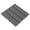 Dark Gray, variant on The Iron Hearth Plastic interlocking decking tiles, for Backyard/Balcony, 12"L x 12"W x 0.8"H, Indoor and outdoor use, Weather-Resistant