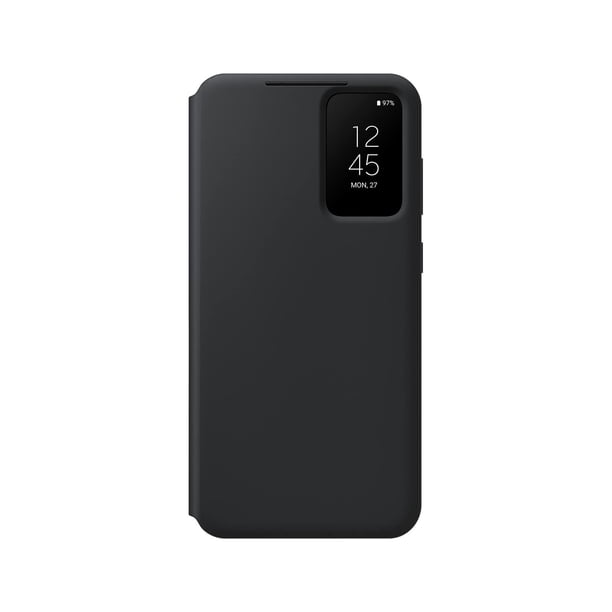 Funda de teléfono S-View Wallet para Samsung Galaxy S23+ Plus negra