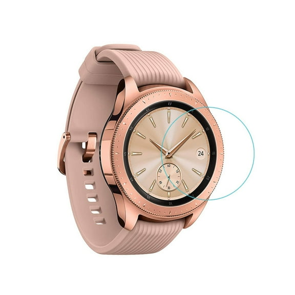 FELTECHELECTR 4Pcs Watch Screen Protector 9H Hardness Glass for Smartwatch with 2.5D Curved Edge and Anti-fingerprint