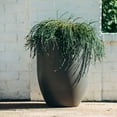 thumbnail image 2 of Ash & Ember 18" Laurel Charcoal Planter, Lightweight Fiberstone Composite with Weather-Resistant Finish, 2 of 6