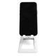 thumbnail image 5 of Soporte plegable para teléfono móvil, soporte ajustable para tableta y teléfono, soporte de escritorio manos libres, color blanco, 5 of 14